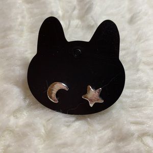 3 for 10 EARRINGS - star and moon